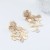 occidental style exaggerating Shells beach wind handmade weave earrings multilayer tassel fashion