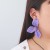 occidental style exaggerating fashion petal brief earrings three-dimensional lady ear stud Bohemian style