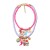 occidental style exaggerating fashion flowers multilayer pendant necklace personality lady bag samll flowers fashio