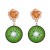 unique creative resin imitate fruits earring brief samll new fashion all-Purpose style woman