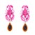 beach wind fashion personality Alloy samll pendant exaggerating all-Purpose woman earring