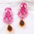 beach wind fashion personality Alloy samll pendant exaggerating all-Purpose woman earring