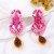 beach wind fashion personality Alloy samll pendant exaggerating all-Purpose woman earring