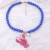 fashion trend beach wind Alloy enamel pendant beads necklace all-Purpose Style woman