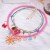 fashion high Alloy sun love pendant trend beach color beads necklace