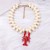 leisure wind drop beads Alloy enamel pendant woman all-Purpose samll necklace