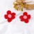 fashion all-Purpose trend high resin flowers ear stud leisure lovely samll personality woman style