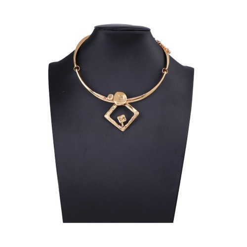 samll retro personality Alloy rhombus splice high temperament fashion all-Purpose chain woman