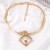 samll retro personality Alloy rhombus splice high temperament fashion all-Purpose chain woman