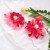 same style trend personality wind Cloth big flowers ear stud fashion all-Purpose fresh sweet style Earring