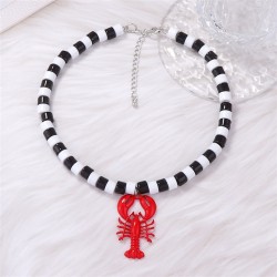occidental style beach wind personality fashion all-Purpose trend black beads ..