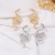 fashion samll Alloy pattern snake exaggerating Earring all-Purpose personality woman ear stud