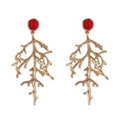 exaggerating personality trend Alloy earrings lady fashion all-Purpose tempera..