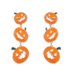 occidental style personality trend cartoon Halloween Alloy splice earring woma..