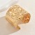 occidental style wind lady bangle  geometry rose flowers opening high