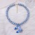 fashion personality high wind handmade beads Alloy pendant necklace woman