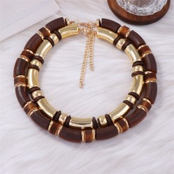 bamboo necklace bracelet set fashion personality trend women all-Purpose brief