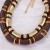 bamboo necklace bracelet set fashion personality trend women all-Purpose brief