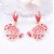 summer beach leisure wind personality creative Alloy lovely color earring all-Purpose woman style