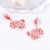 summer beach leisure wind personality creative Alloy lovely color earring all-Purpose woman style