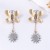 trend high temperament Alloy animal pendant Earring temperament wind woman style