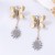 trend high temperament Alloy animal pendant Earring temperament wind woman style