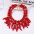 occidental style beach exaggerating woman leisure pendant Double layer necklacenecklace