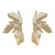 personality retro wind Acrylic high leaves Leaf ear stud unique pattern Earring