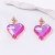 personality high zircon love geometry temperament earring all-Purpose samll trend woman