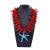 necklace exaggerating occidental style imitate plastic unique big starfish pendant leisure woman