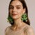 personality creative trend Alloy embed zircon imitate Pearl animal lady ear stud