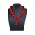 brief fashion trend beach wind Alloy pendant beads all-Purpose necklace woman