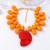 personality trend leisure wind beads animal pendant necklace exaggerating all-Purpose woman