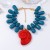 personality trend leisure wind beads animal pendant necklace exaggerating all-Purpose woman