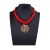 occidental style brief fashion leisure wind beads Alloy leopard Shells pendant necklace woman