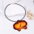 personality trend retro super big three-dimensional Metal enamel flowers pendant necklace fashion all-Purpose Styl