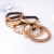 punk wind Metal splice tube multilayer high bangle woman