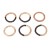 punk wind Metal splice tube multilayer high bangle woman