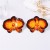 exaggerating personality trend Metal enamel three-dimensional big flowers ear stud fashion all-Purpose retro lady Ea