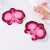 exaggerating personality trend Metal enamel three-dimensional big flowers ear stud fashion all-Purpose retro lady Ea
