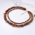occidental style retro wind geometry beads Double layer leisure temperament samll