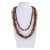 occidental style retro wind geometry beads Double layer leisure temperament samll