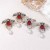 personality retro insect drop imitate Pearl embed zircon animal earrings high woman