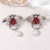 personality retro insect drop imitate Pearl embed zircon animal earrings high woman