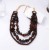 personality Bohemia Nation exotic customs exaggerating multilayer beads geometry lady necklace