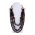 personality Bohemia Nation exotic customs exaggerating multilayer beads geometry lady necklace