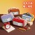 Pencil case with Ins-style retro color matching large capacity high-value appearance, new style for girls multi-functional pencil box for primary school students