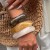 occidental style resin bangle woman  fashion exaggeratingins Irregular Acrylic