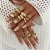 occidental style Irregular Metal opening ring  fashionins hollow surface