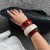 occidental style wind translucent Acrylic bangle  exaggeratingins resin splice